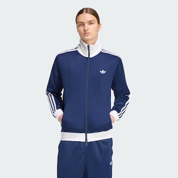 Veste de survêtement 'Classic' ADIDAS ORIGINALS en bleu : devant