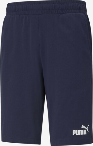 PUMA Broek in Blauw: voorkant