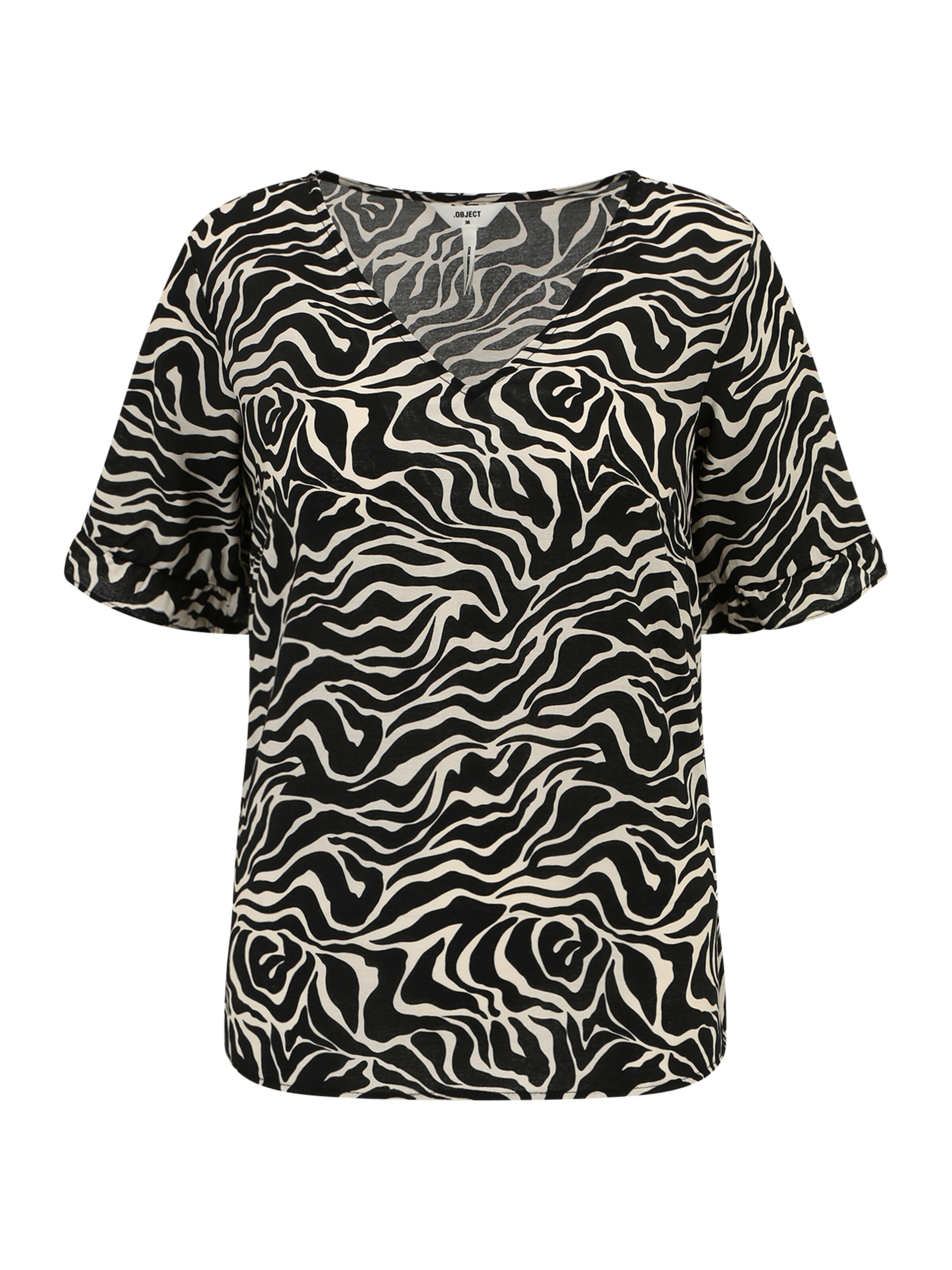 OBJECT Tall Bluse 'SELINE' in Schwarz: Vorderseite