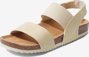 Sandalo di Dream Pairs in beige: frontale