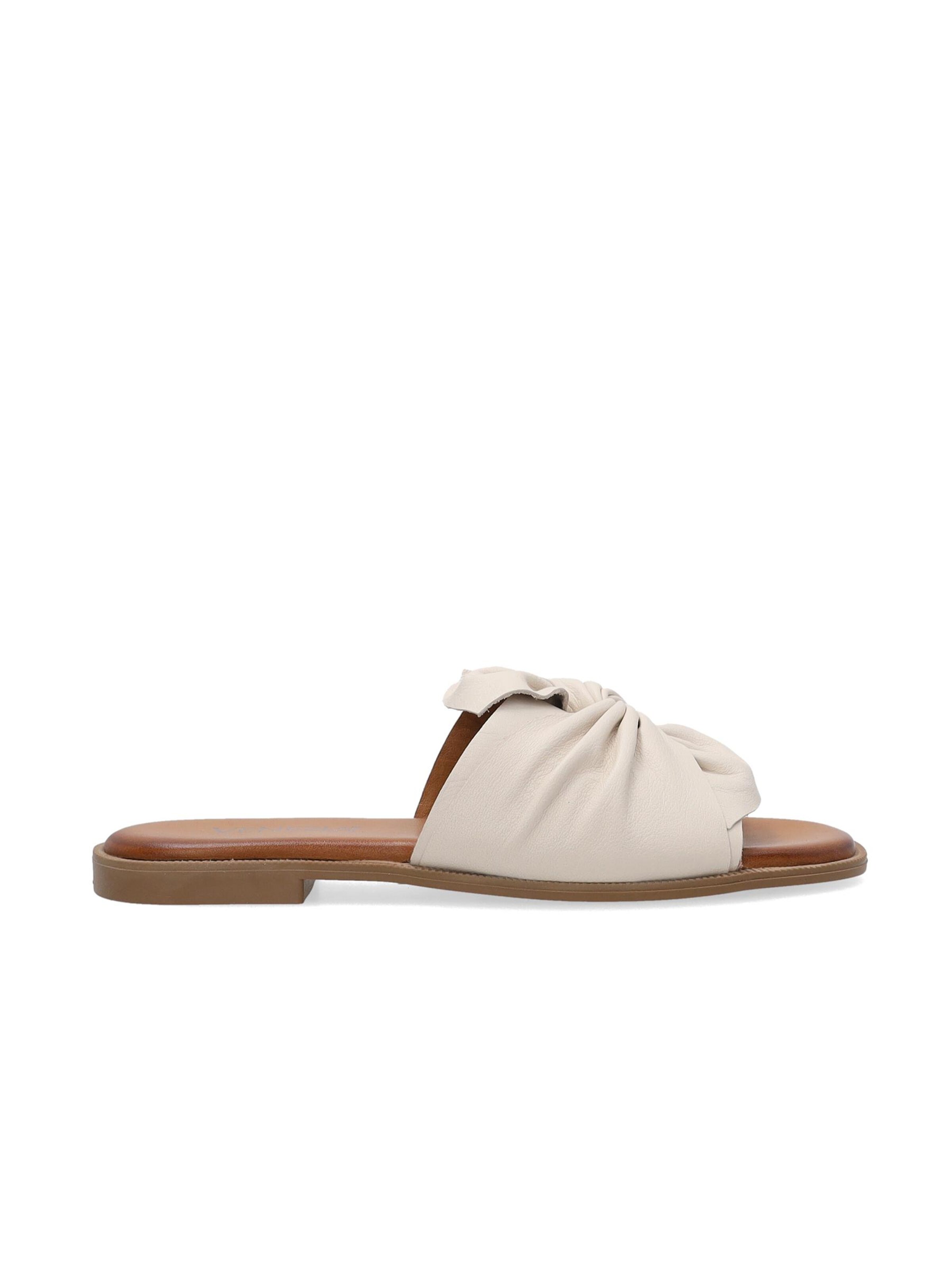 VENEZIA Pantolette 'Venezia'‌‌‌‌‌‌‌‌‌‌ in Beige: Vorderseite