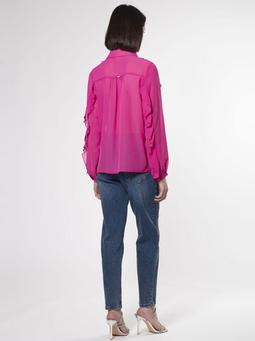 Camicia da donna di Influencer in rosa