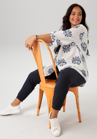 Aniston Bluse in Weiß