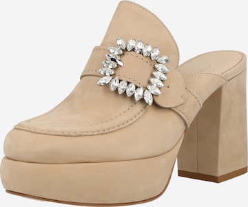 Kennel & Schmenger - Zapatos abiertos 'INDIE' en beige: frente