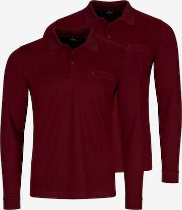 Ragman Shirt 'Basic' in Red: front