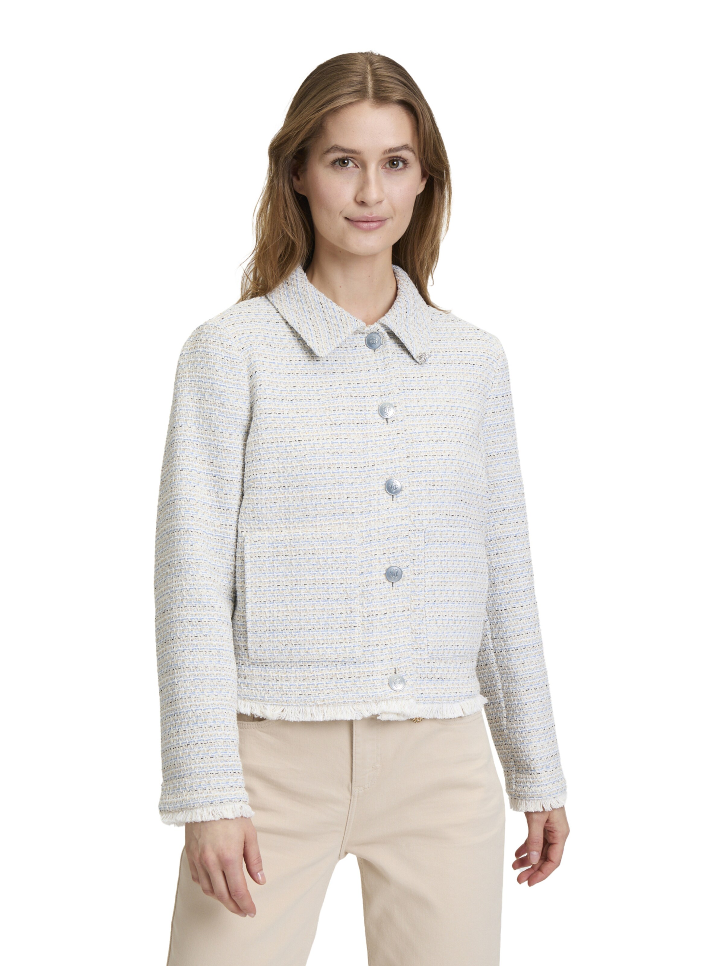 Blazer Cartoon en blanc : devant