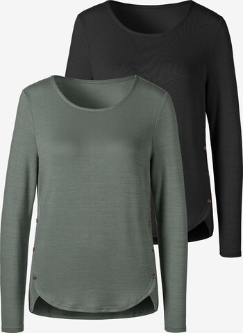 VIVANCE Shirt in Groen: voorkant