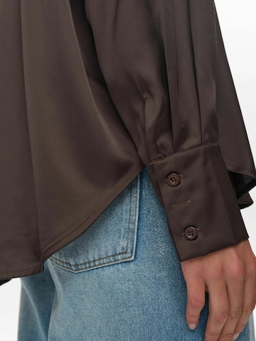 NÜMPH Bluse 'Nusatti' in Braun