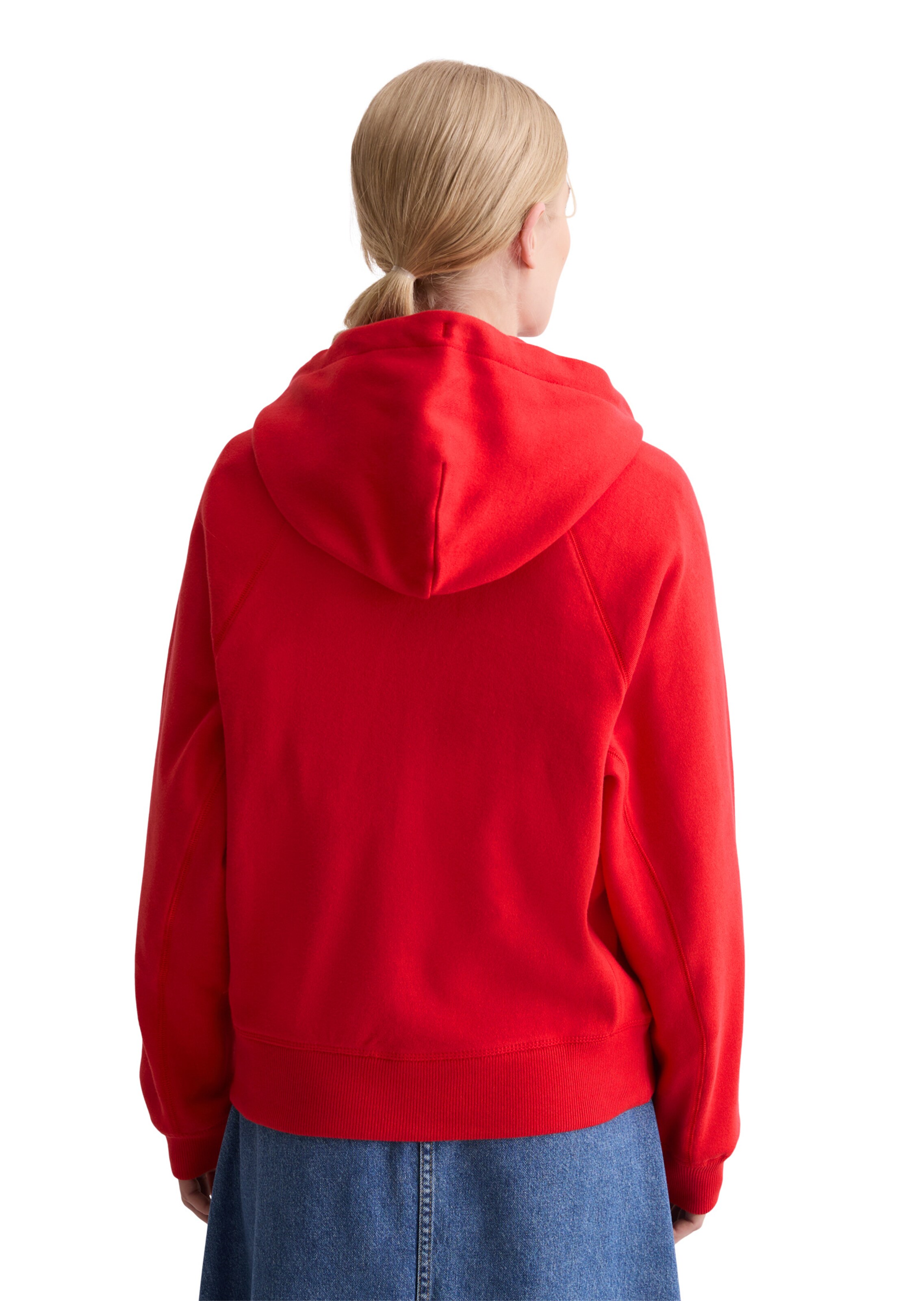 raudona Marc O'Polo Megztinis be užsegimo