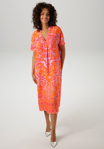 Aniston CASUAL Sommerkleid in Pink