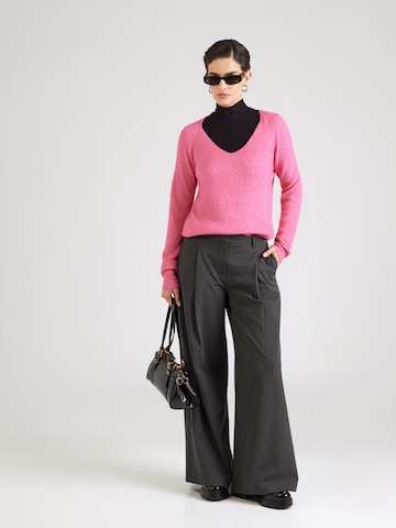 PIECES Sweater 'PCELLEN' in Pink