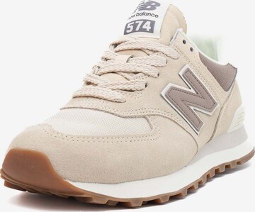 Baskets basses new balance en beige