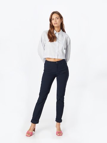 Freequent Slim fit Pants 'ADINA' in Blue