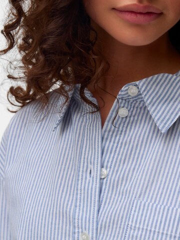 VERO MODA Blouse 'VMIDA' in Blauw