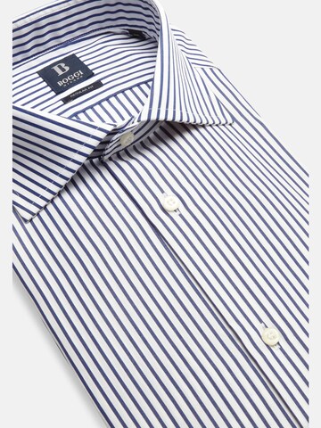 Coupe regular Chemise Boggi Milano en bleu