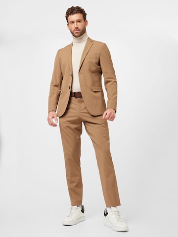 SELECTED Slim fit Suit 'LIAM' in Beige