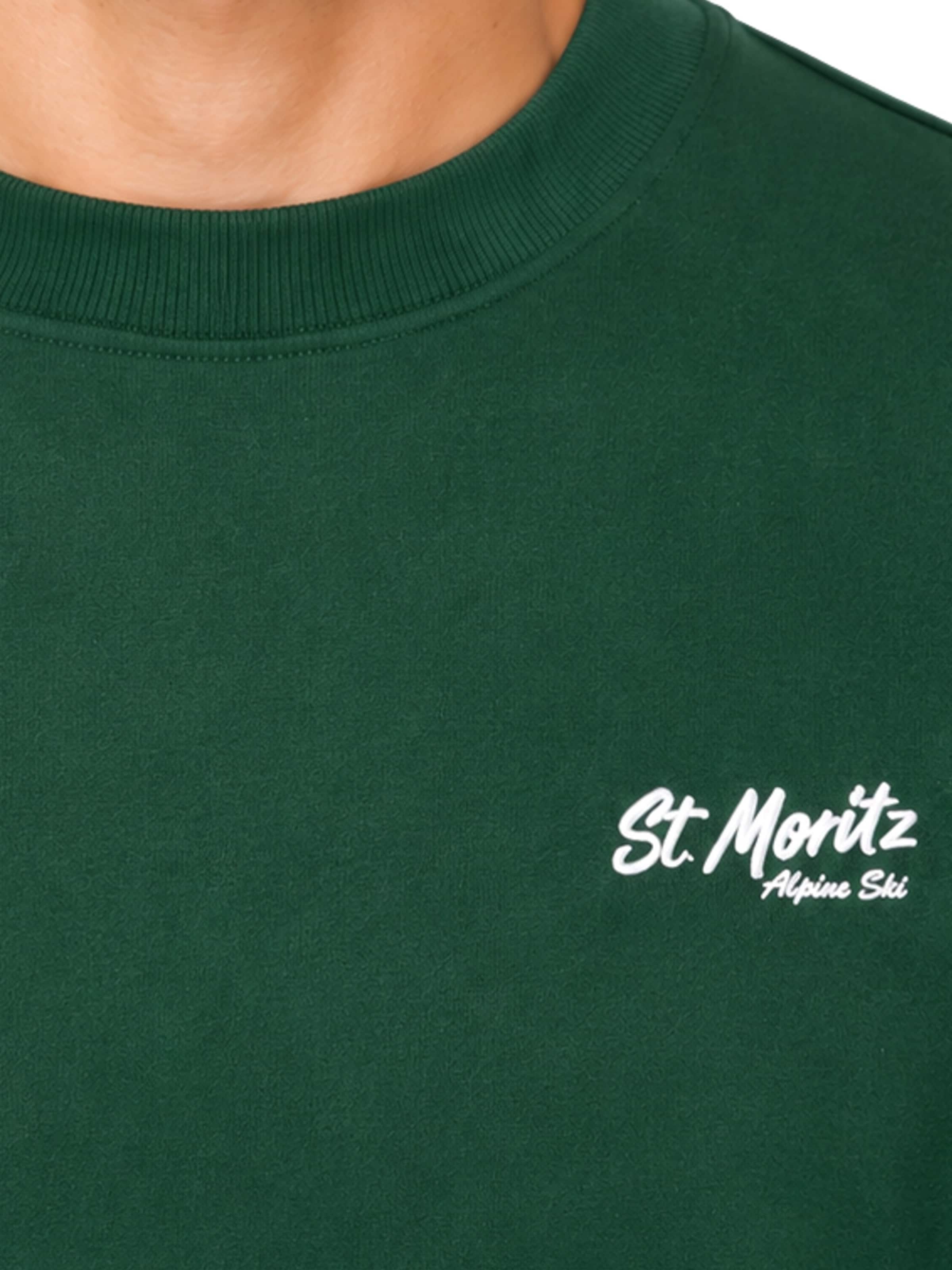 Only & Sons Sweatshirt 'ONSBejmo Morits' in Groen