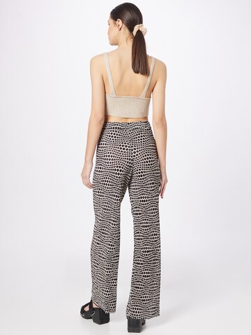 Monki Regular Trousers in Black