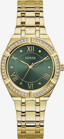 GUESS Analoog horloge ' COSMO ' in Goud: voorkant