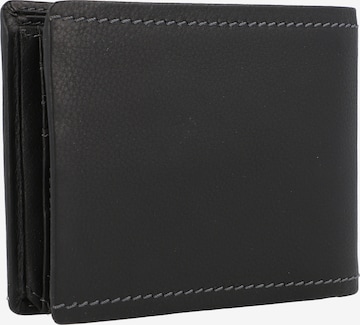 TOM TAILOR Wallet 'Diego' in Black