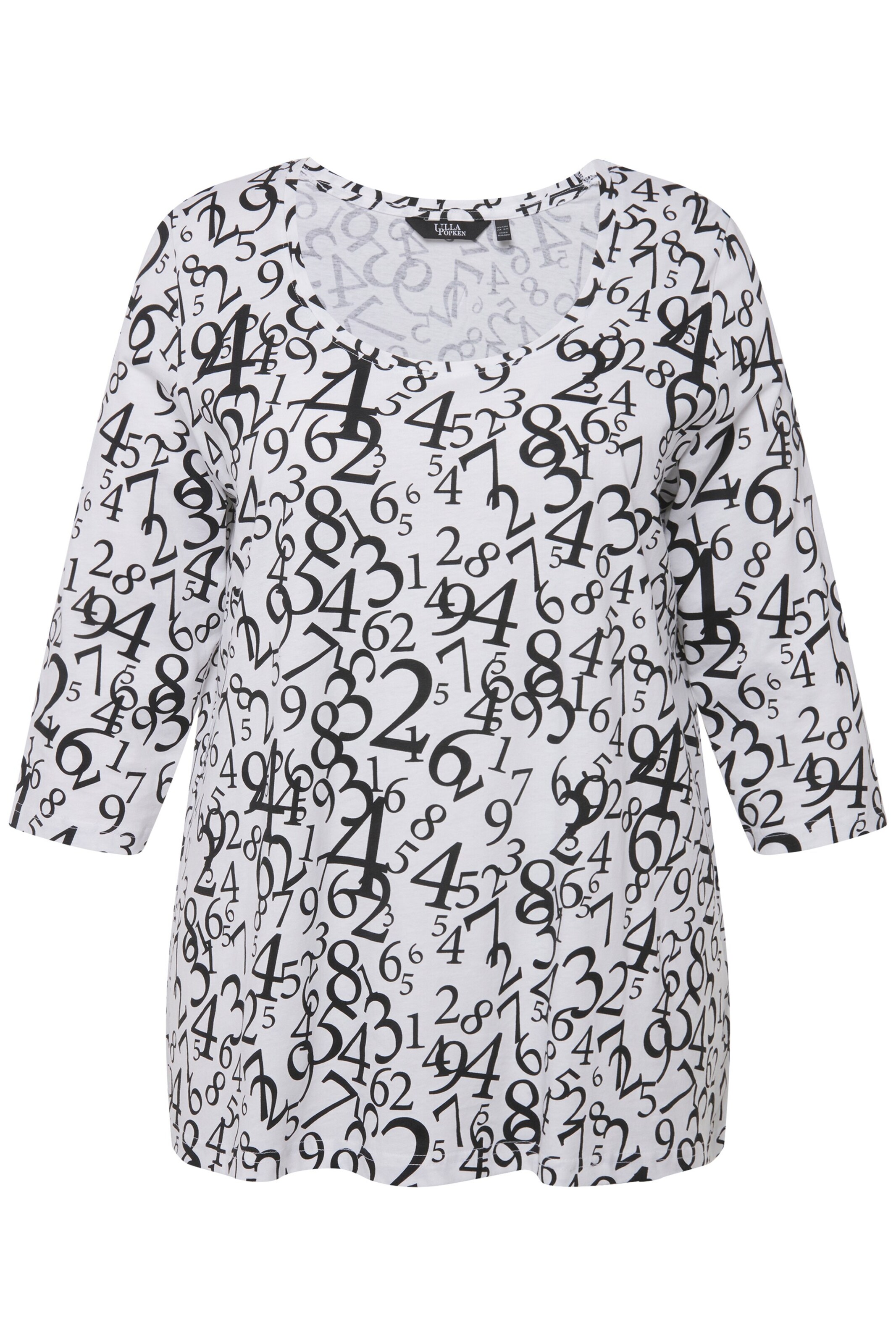 Ulla Popken Shirt in White: front