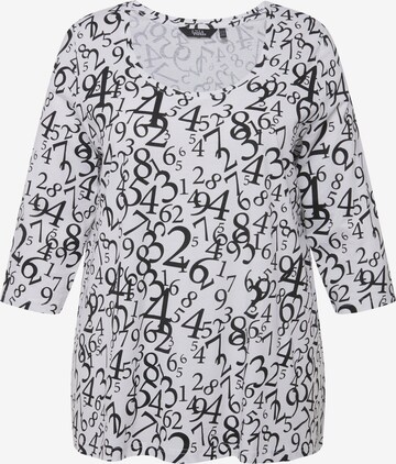 Ulla Popken Shirt in Wit: voorkant