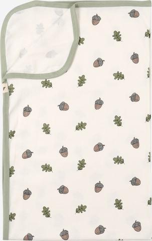 Turtledove London Baby Blanket in Beige: front