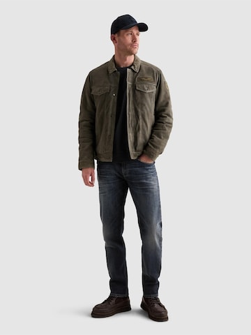 Giacca di mezza stagione 'Air Leather jacket' di PME Legend in verde