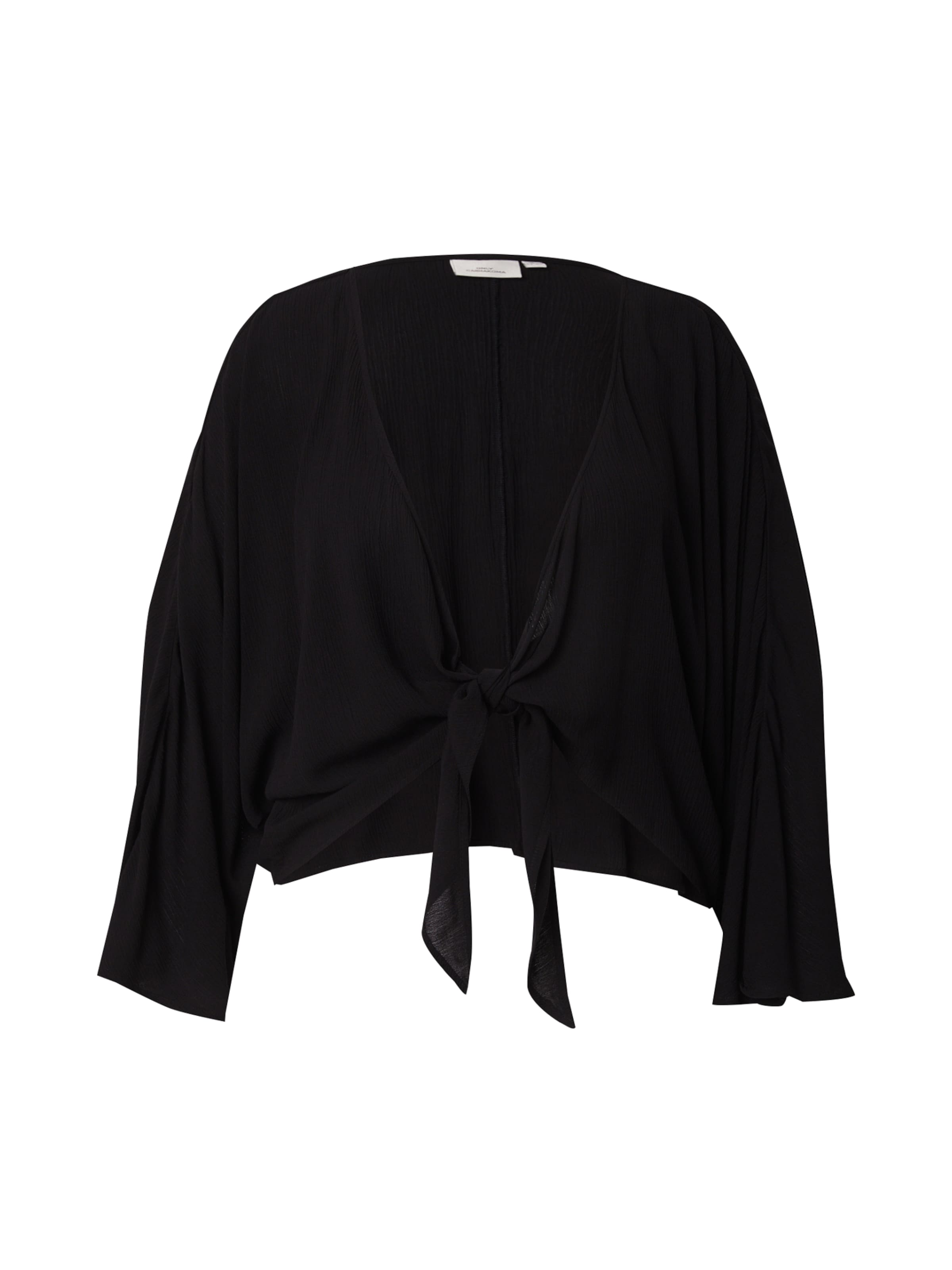 ONLY Carmakoma Μπλούζα 'CARCHIARA' σε μαύρο: μπροστά