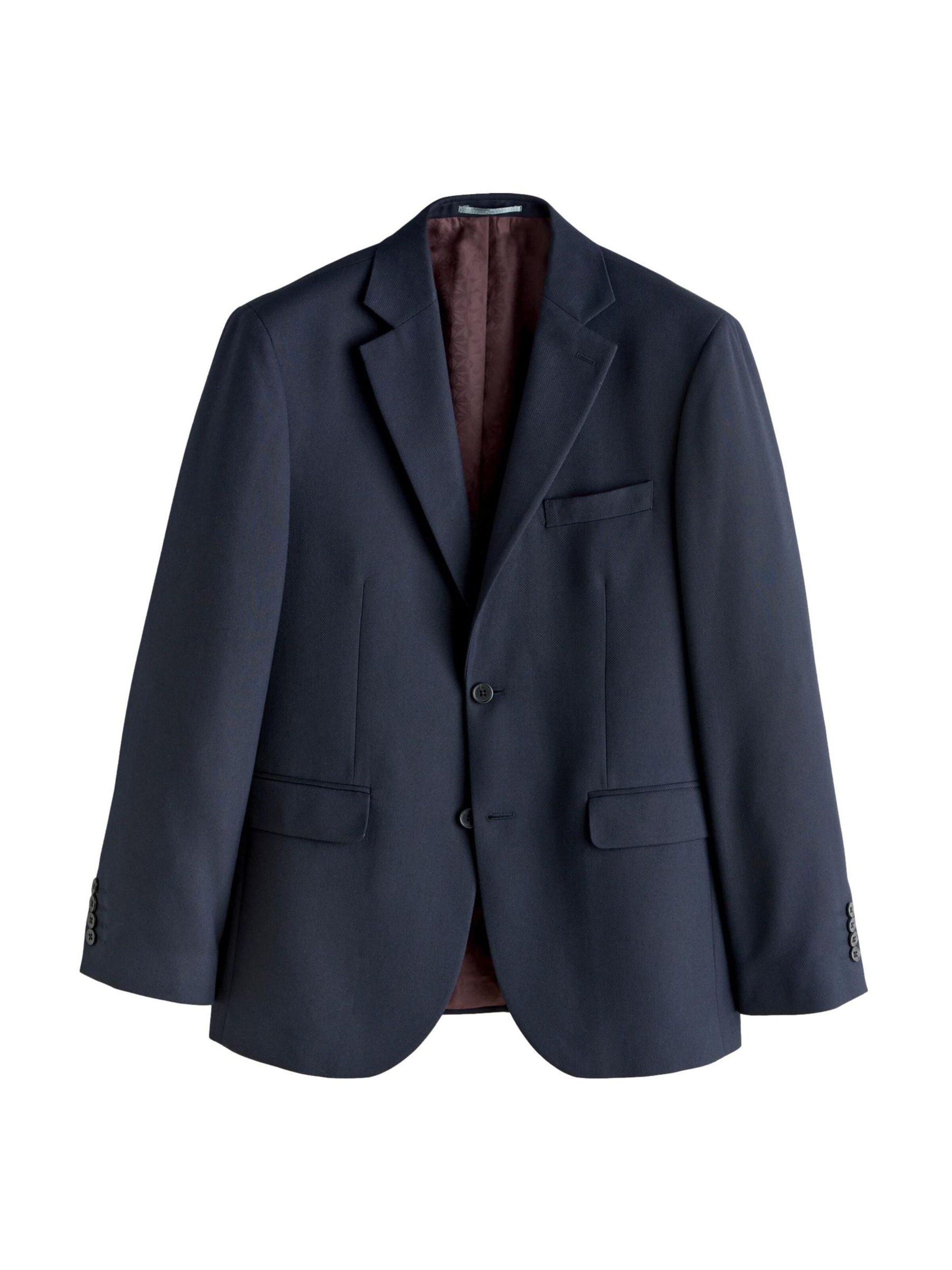 Next Slim Fit Sakko in Blau: Vorderseite