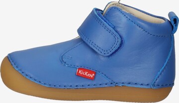 Scarpina primi passi di Kickers in blu