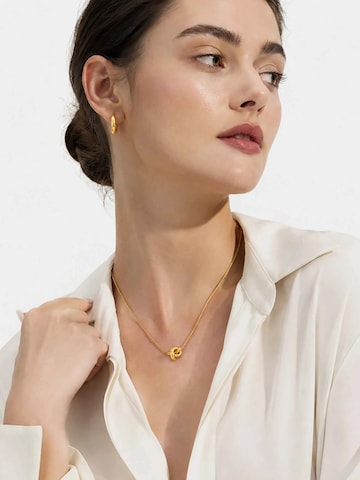 RteRme - Colar 'Knot of Destiny Necklace' em ouro: frente