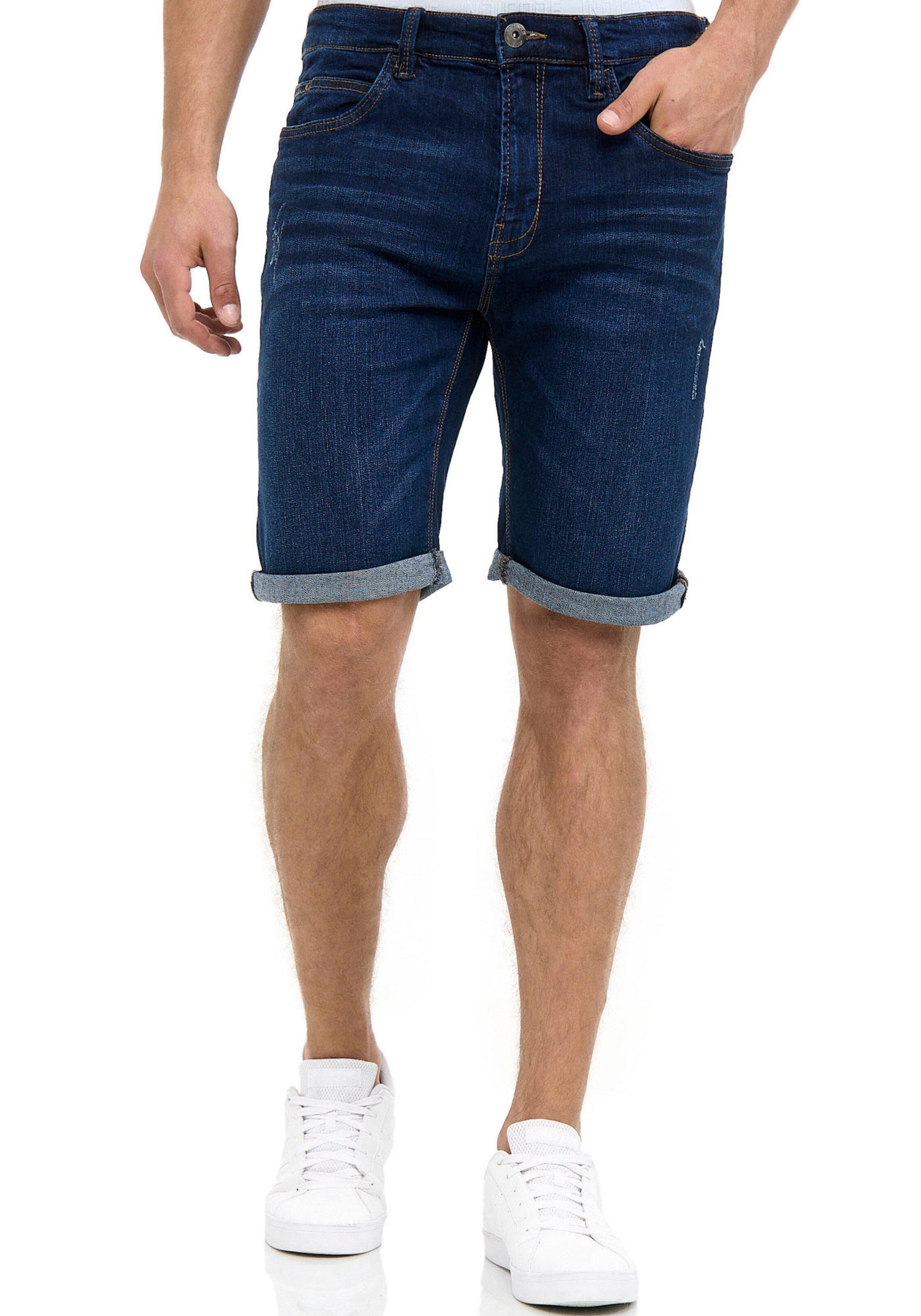 INDICODE JEANS Regular Hose in Blau: Vorderseite