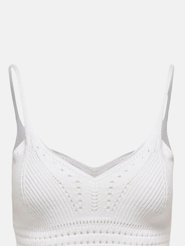 ONLY Top 'ONLY ONLLISON SL TOP KNT canotta'‌‌‌‌‌‌‌‌‌‌ in Weiß