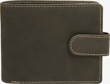 BODENSCHATZ Portemonnaie 'BICOLOUR' in Schwarz: Vorderseite