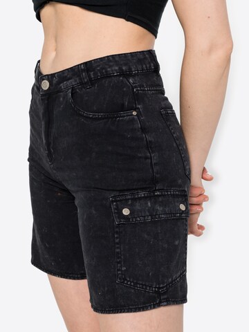 Noisy may Regular Cargo Jeans 'LUCKY' in Black