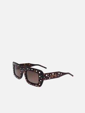 Carolina Herrera - Gafas de sol en marrón: frente