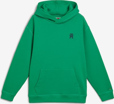 TOMMY HILFIGER Sweatshirt in grün / schwarz, Produktansicht
