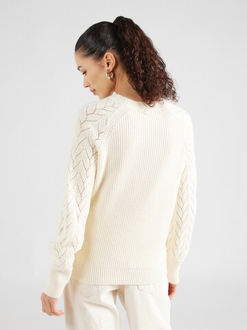 Hailys Sweater 'Be44ttina' in Beige