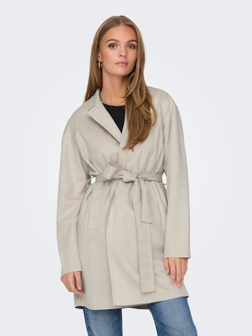 Manteau mi-saison 'JOLINE' ONLY en gris : devant