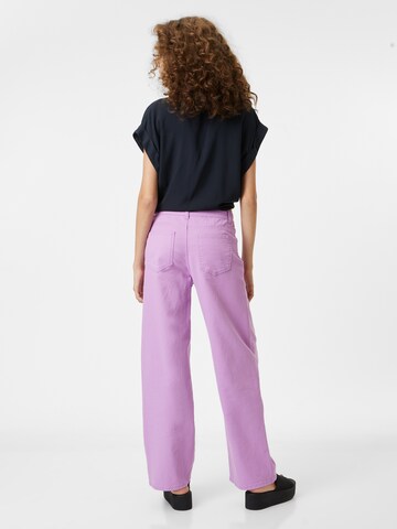 LMTD Wide leg Jeans 'TAZZA' in Purple