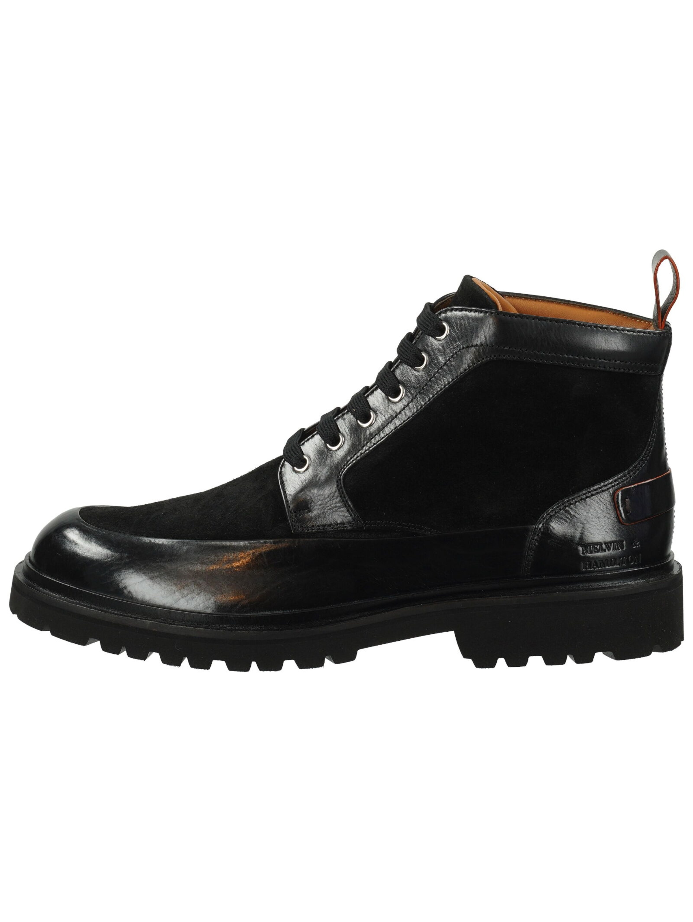 MELVIN & HAMILTON Lace-up boots in Black
