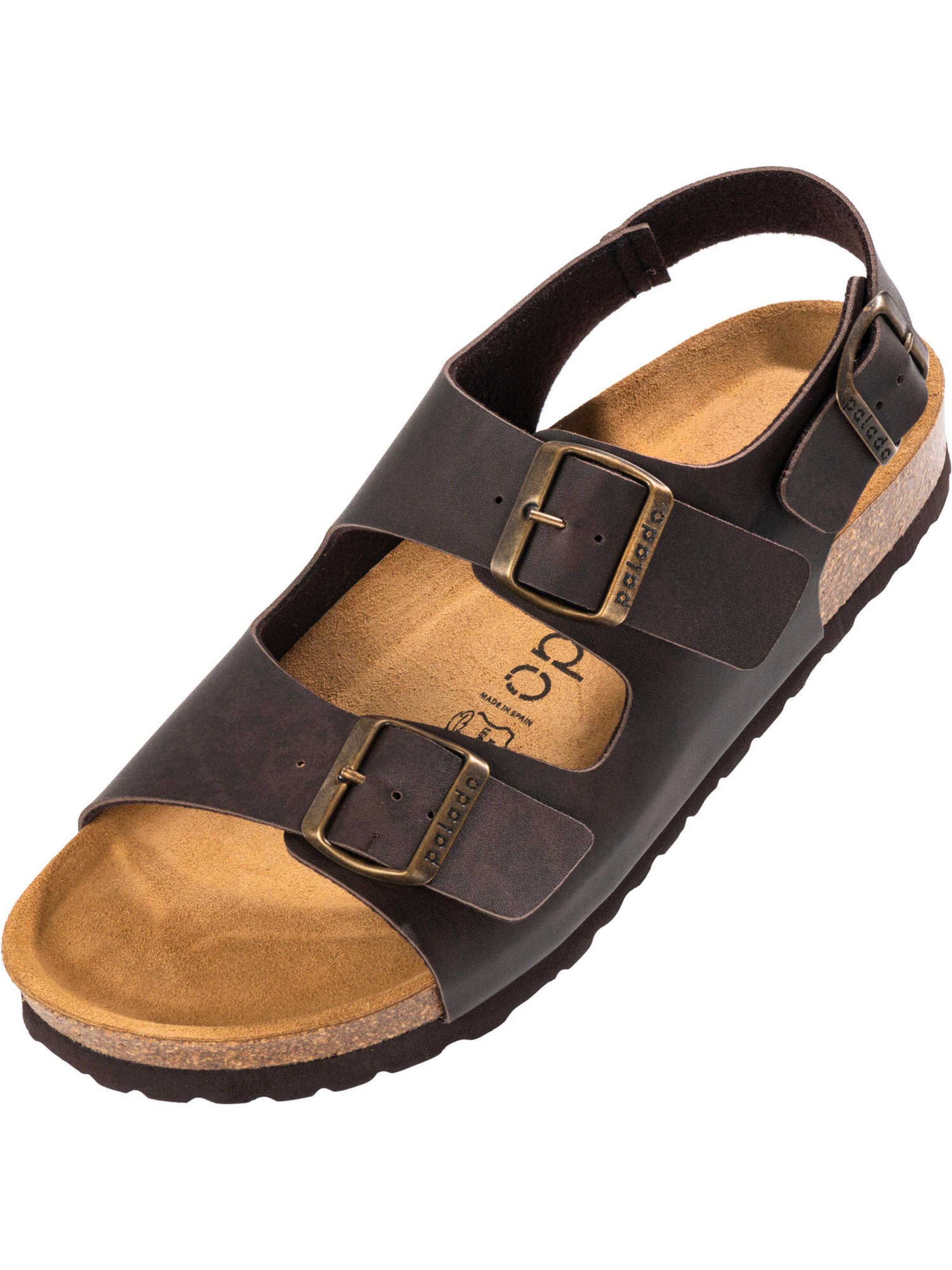 Palado Sandal 'Napoli﻿' in Brown: front