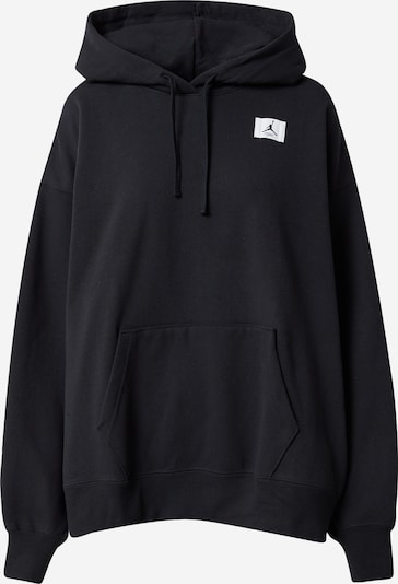 Jordan Sweater majica u crna / bijela, Pregled proizvoda