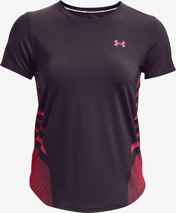 T-shirt fonctionnel UNDER ARMOUR en noir : devant