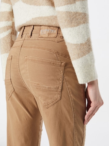 évasé Pantalon 'Raffaela' Gang en marron