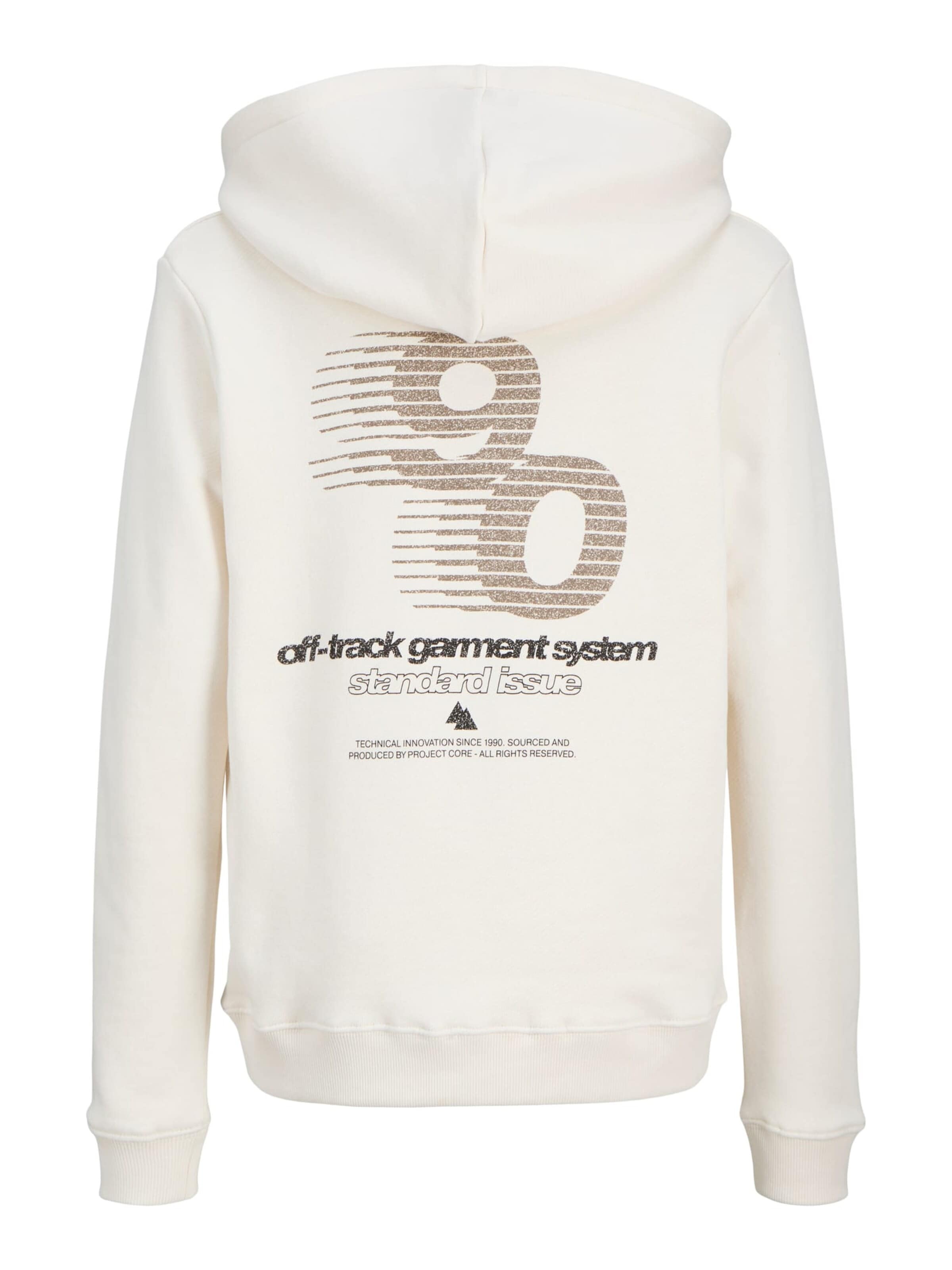 Jack & Jones Junior Trui 'Grid' in Beige