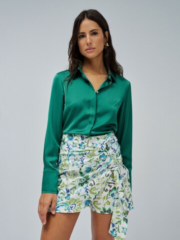 Salsa Jeans Blouse in Green: front