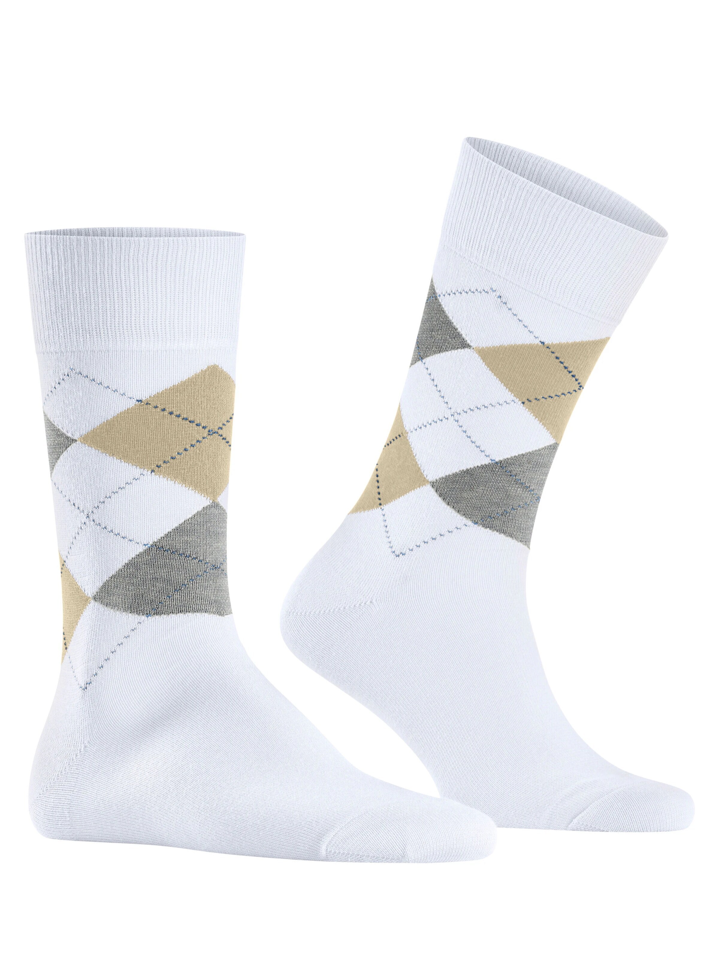 BURLINGTON Socks 'King' in White