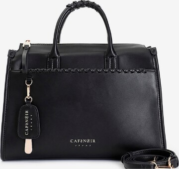 Cabas CAFè NOIR en noir : devant